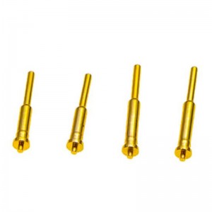 Sárgaréz érintkező tű tavaszi POGO PIN ELELENCITERMEKHEZ